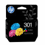 HP 301 cartuccia d'inchiostro originale tricolore, 3 ml