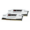 G.Skill Ripjaws V F4-3600C16D-32GVWC kit di memoria DDR4-3600, 32 GB (2 x 16 GB), CL16, XMP2, bianco