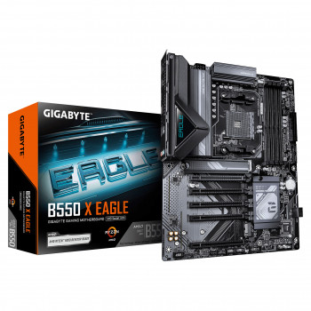 Gigabyte B550 X EAGLE scheda madre, socket AM4, DDR4, fino a 128 GB