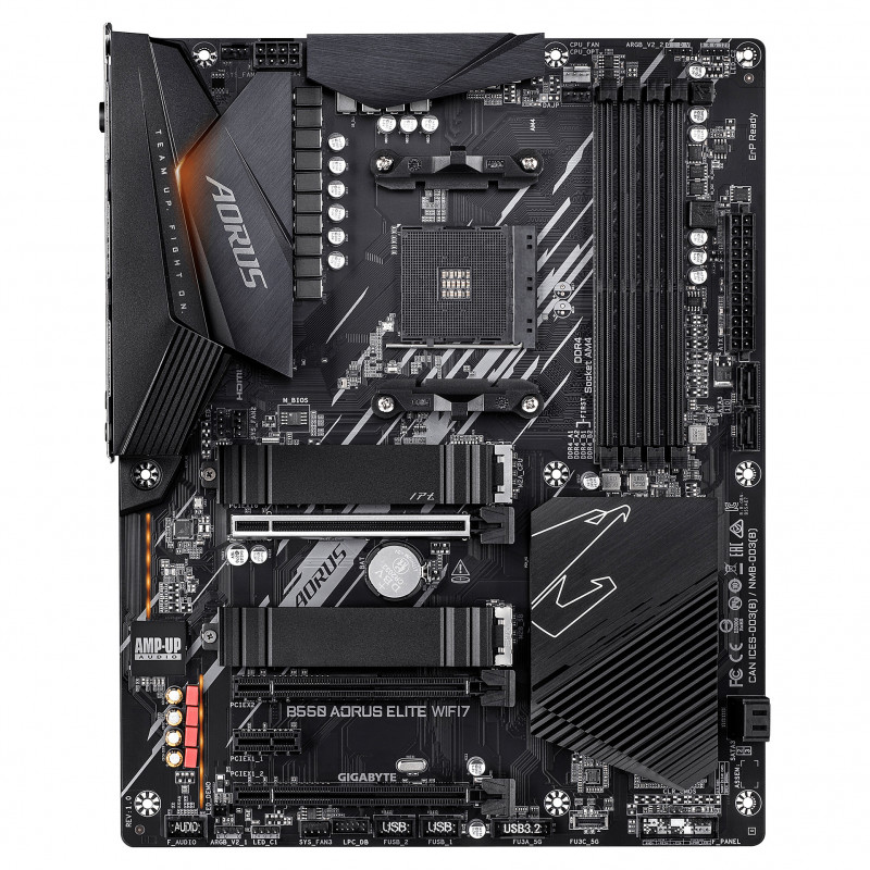 Gigabyte B550 AORUS ELITE WiFi7 scheda madre, socket AM4, ATX, 4x DDR4