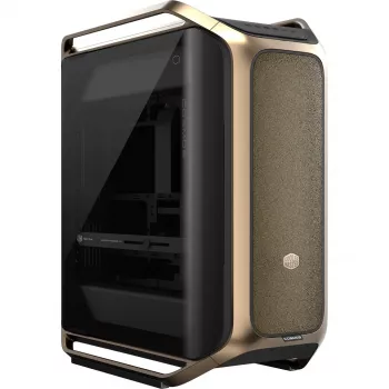 Cooler Master COSMOS Alpha Gold C700-GGNN-S00 case per PC, oro/nero, vetro temperato