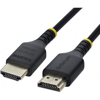 StarTech.com HDMI21-CBL-SLIM-50C cavo HDMI 2.1 sottile, 50 cm, nero