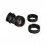Thermaltake Pacific PETG raccordo a 45° a doppia compressione, diametro esterno 16 mm, G1/4, nero (CL-W098-CA00BL-A)