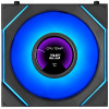 Lian Li UNI FAN SL-INF LCD FLEX Wireless ventole per case (3 pz.) con controller, ARGB e LCD, Reverse Blade, 120 mm, nere