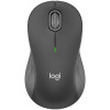 Logitech Signature M550 L mouse ottico wireless, 3 pulsanti, grafite