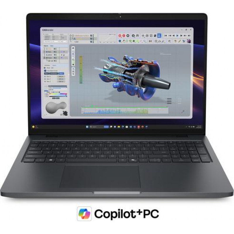 Dell Pro Precision 5 16 PW51626 notebook, 16 pollici, Intel Core Ultra 7 366H, 32 GB RAM, 1 TB, NVIDIA RTX PRO 2000, Windows 11 Pro