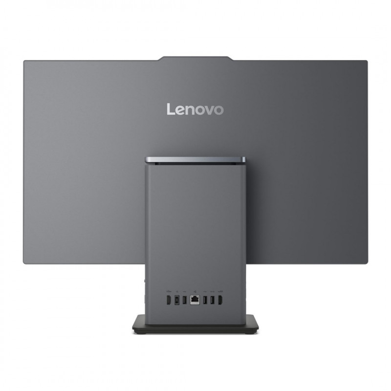 PC all-in-one Lenovo ThinkCentre NEO 50a G5 AIO, Intel Core 5 210H, touchscreen FHD da 27 pollici, 16 GB RAM, 512 GB SSD, Windows 11 Pro, grigio + lucchetto a cavo Kensington (4Z10P40247)