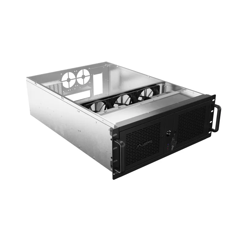 Case server Lanberg SC01-6504-12B, E-ATX 650/12, 19 pollici, 4U