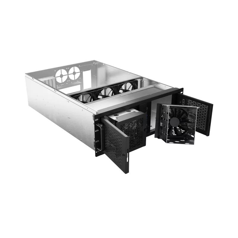 Case server Lanberg SC01-6504-12B, E-ATX 650/12, 19 pollici, 4U