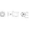 Telecamera IP Miton NT-IP108CA-DL, 8 MP 4K, ottica 2,8 mm, luce IR e bianca, IP67, PoE