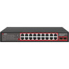 Switch PoE Getfort GF-220G-16P-240, 16 x GE PoE + 2 x GE + 2 x SFP, 240 W