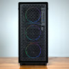 Case PC Kolink AM2 ARGB Midi Tower, ATX, vetro temperato, 4 ventole da 120 mm incluse, nero