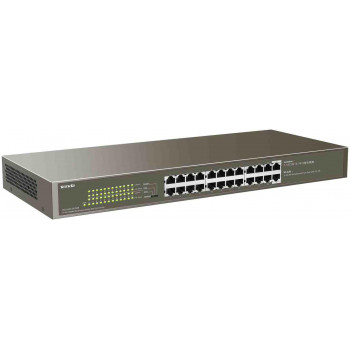 Switch PoE Tenda TEG1124P-24-250W, 24 porte, 250 W