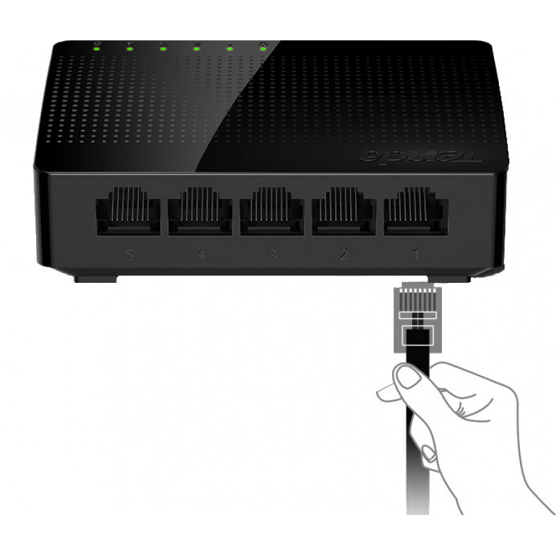 Switch desktop Tenda SG105, 5 porte Gigabit
