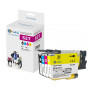 G&G 22066 cartucce d'inchiostro per Brother LC527VAL, nero, ciano, magenta, giallo (4 pz), sostitutive