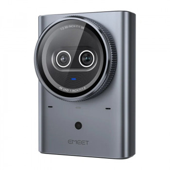Emeet Prime SE webcam, 4K, doppio obiettivo