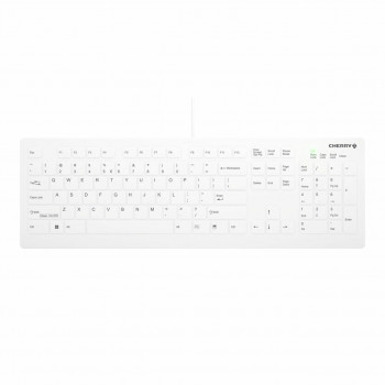 Cherry Contour Active Key AK-C8112-U1-W/EU tastiera medicale, cablata, layout UE, bianca