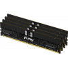 Kingston FURY Renegade Pro KF564R32RBE2K4-128 kit di memoria DDR5-6400 ECC registrata, 128 GB (4 x 32 GB), CL32, nero