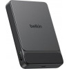 Belkin UltraCharge Pro Slim BPD022HQBK power bank magnetico, 10000 mAh, nero, con display