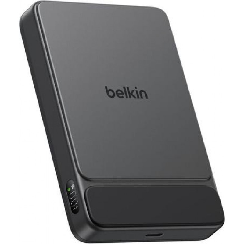 Belkin UltraCharge Pro Slim BPD022HQBK power bank magnetico, 10000 mAh, nero, con display