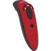Lettore di codici a barre 2D Socket Mobile DuraScan D760 V20 con base di ricarica, rosso