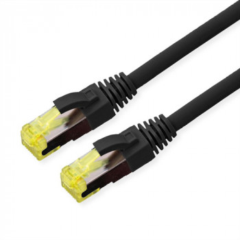 Cavo patch Roline 21.15.0750 per esterni Cat6A S/FTP, LSOH, 0,5 m, nero