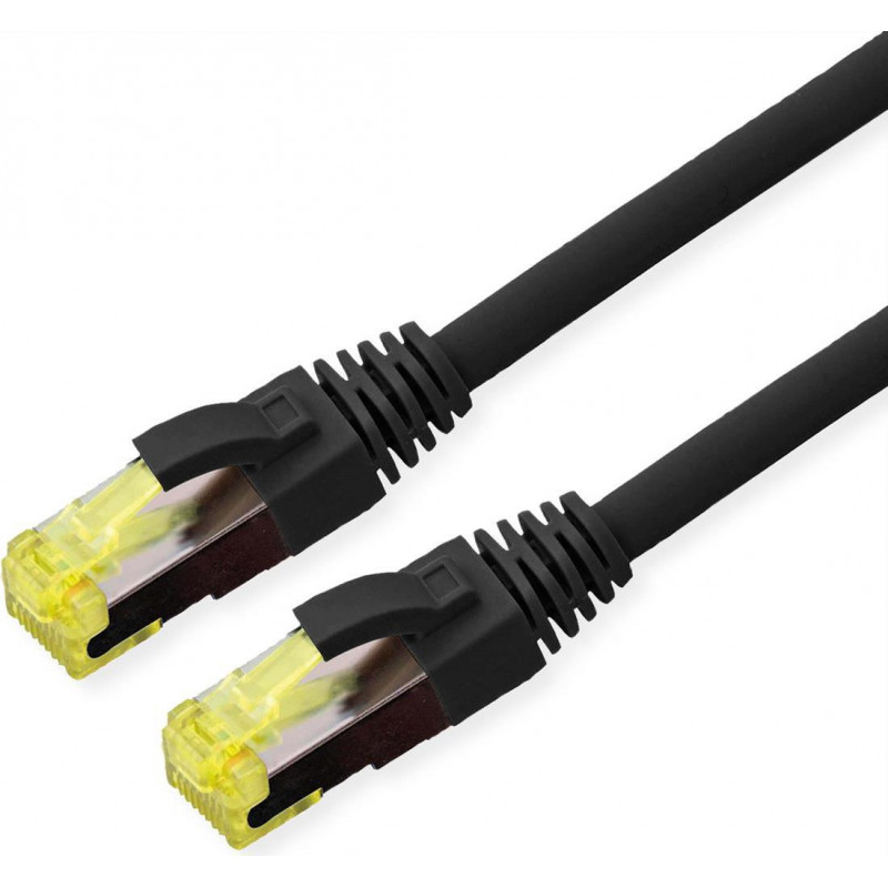 Cavo patch Roline 21.15.0750 per esterni Cat6A S/FTP, LSOH, 0,5 m, nero