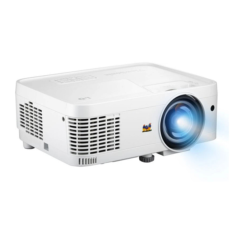 ViewSonic LSD300W-ST proiettore a focale corta, 3300 lumen ANSI, DLP, WXGA (1280x800), bianco