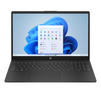 HP 15-fd0120ng notebook FHD da 15,6 pollici, Intel N250, 8 GB RAM, 128 GB UFS, Windows 11, tastiera tedesca (QWERTZ)