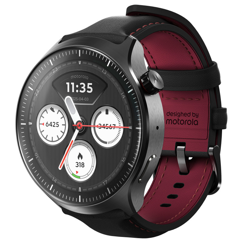 Motorola Moto Watch Ultra LTE smartwatch, 46 mm, nero, PBCX0000SE