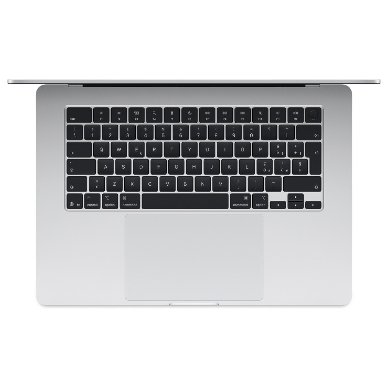 Apple MacBook Air 15 M5 notebook, CPU a 10 core, GPU a 10 core, 32 GB di RAM, SSD da 1 TB, argento, tastiera tedesca, alimentatore USB-C doppio da 35 W