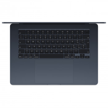 Apple MacBook Air 15 M5 notebook, 32 GB RAM, 512 GB SSD, mezzanotte, tastiera tedesca, alimentatore USB-C da 70 W