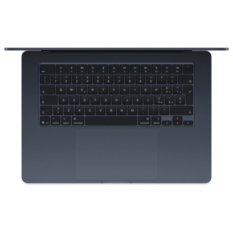 Apple MacBook Air 15 M5 notebook, 32 GB RAM, 512 GB SSD, mezzanotte, tastiera tedesca, alimentatore USB-C da 70 W
