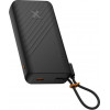 Xtorm XG2E30W201C power bank, 30 W, 20.000 mAh, con cavo integrato, nero