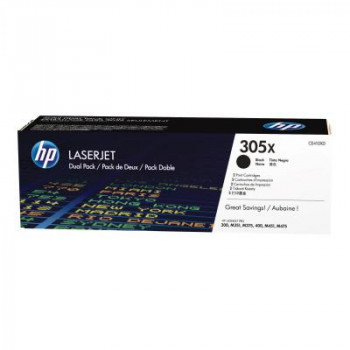 HP 305X CE410XD cartuccia toner, nero (2 pz.)