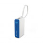 Targus HyperJuice Flex Mini power bank, 10000 mAh, 30 W, USB-C PD, blu