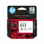 HP 653 3YM74AE#LS1 cartuccia d'inchiostro originale Ink Advantage, tricolore, 5 ml