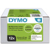 DYMO 2093095 etichette multiuso LabelWriter, 32 x 57 mm, 12 rotoli, bianche