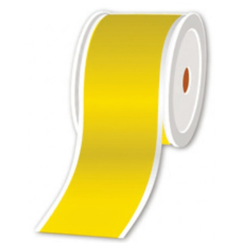 Brother LVP1V000100118FY nastro continuo per etichette in vinile, giallo, 100 mm x 30 m