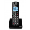 Alcatel S280 EWE telefono cordless DECT con vivavoce, nero