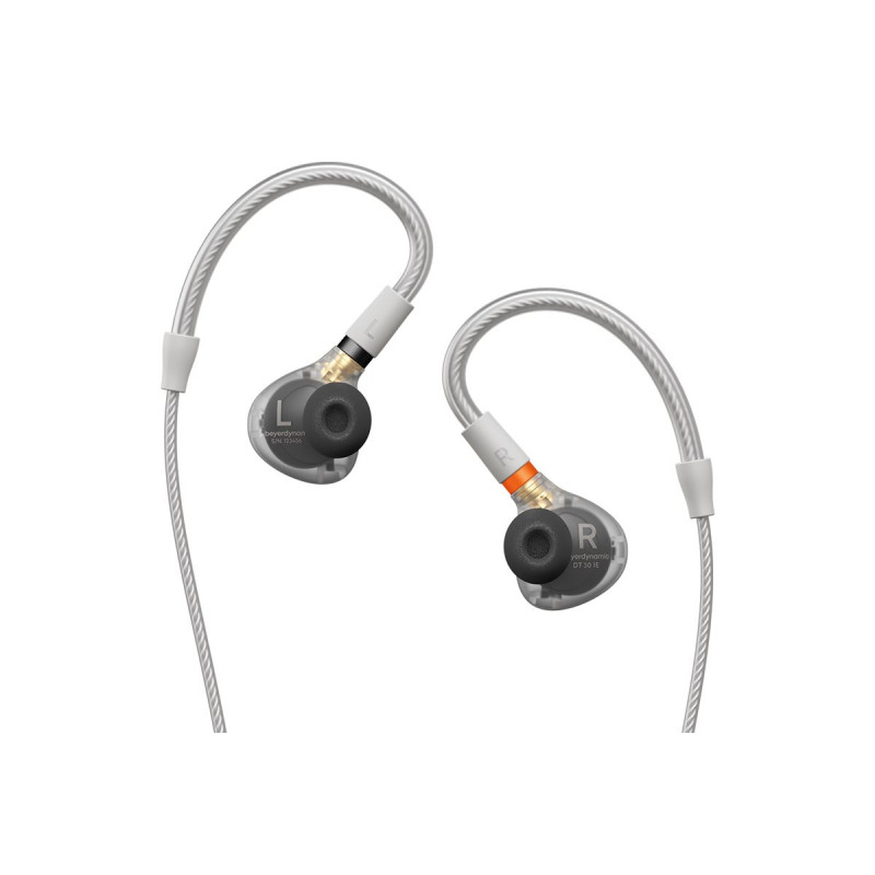 Beyerdynamic DT 30 IE Premium auricolari per uso sul palco, traslucidi