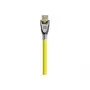 Good Connections PYTHON GC-M0075 cavo DisplayPort 1.2, 4K2K / UHD, contatti dorati, OFC, treccia in nylon, giallo, 1 m