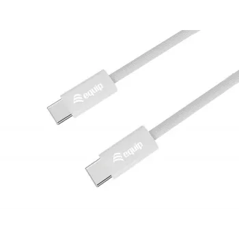 Equip 128840 cavo USB-C a USB-C 2.0, 3 A, PD 60 W, 0,3 m, bianco