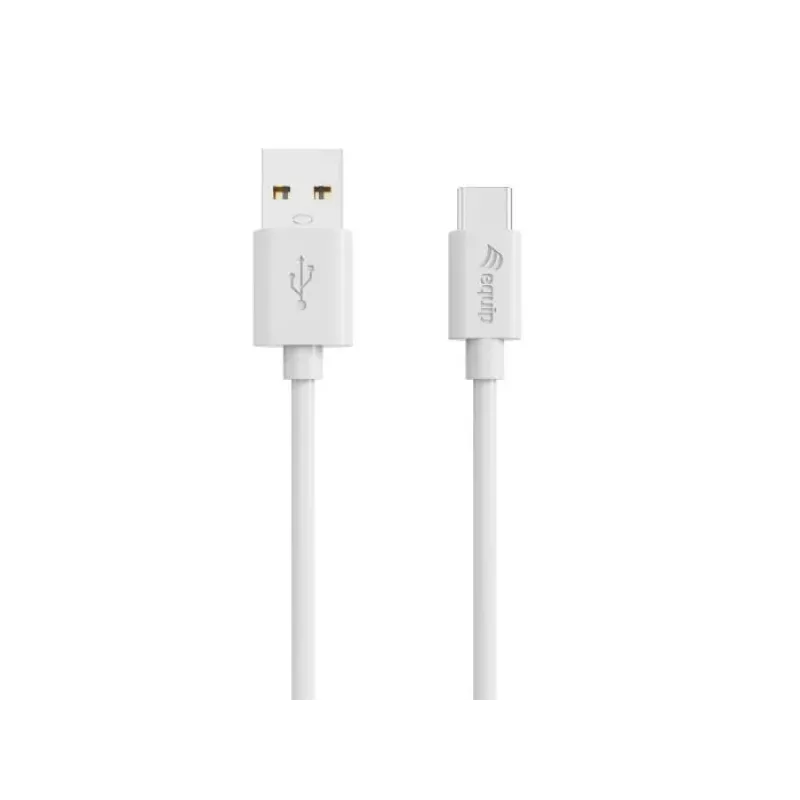 Equip 128848 cavo USB-A a USB-C 2.0, 3 A, 2 m, bianco
