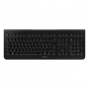 Cherry KW 3000 tastiera da scrivania wireless, 2,4 GHz, AZERTY (francese), nera
