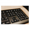 Cherry KW 3000 tastiera da scrivania wireless, 2,4 GHz, AZERTY (francese), nera