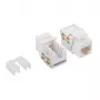 LogiLink NK4006 modulo keystone RJ45, Cat.5e UTP, terminazione a perforazione 90°, bianco