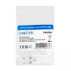 LogiLink NK4006 modulo keystone RJ45, Cat.5e UTP, terminazione a perforazione 90°, bianco