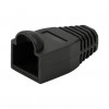 LogiLink MP0064 copriconnettore RJ45 6,5 mm, nero, CAT6A (50 pz.)