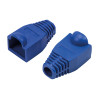 LogiLink MP0066 copriconnettore RJ45 6,5 mm, blu (50 pz.)